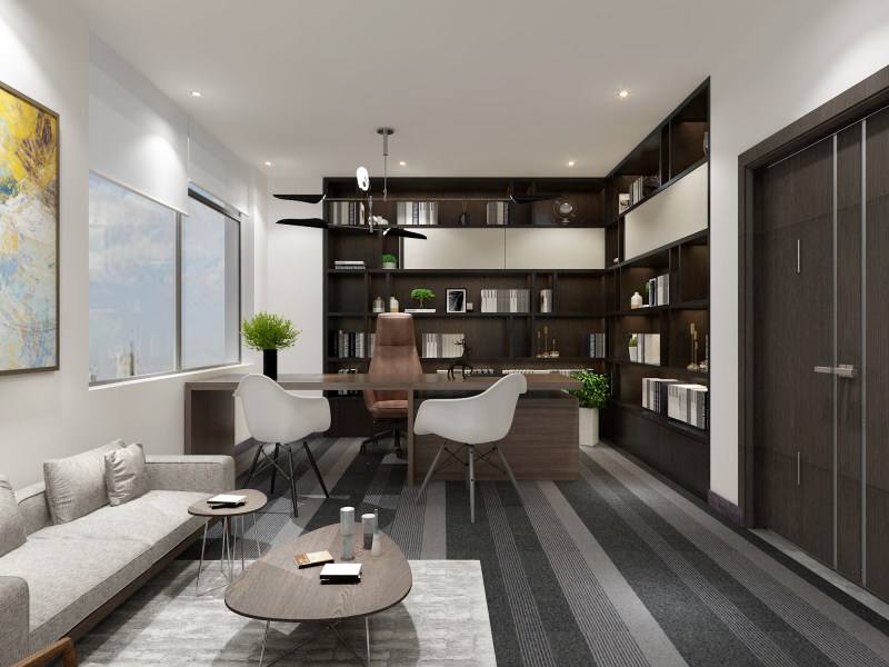 辦公室裝修定制柜子還是木工現場打？